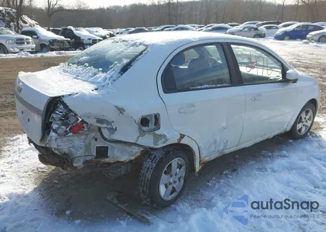 2008 Chevrolet Aveo Ls z USA, uszkodzony, nr VIN KL1TD56668B283618